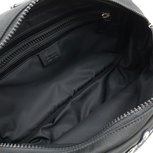 GUCCI Authentic Black Canvas Fanny Pack - Picture 6 of 9